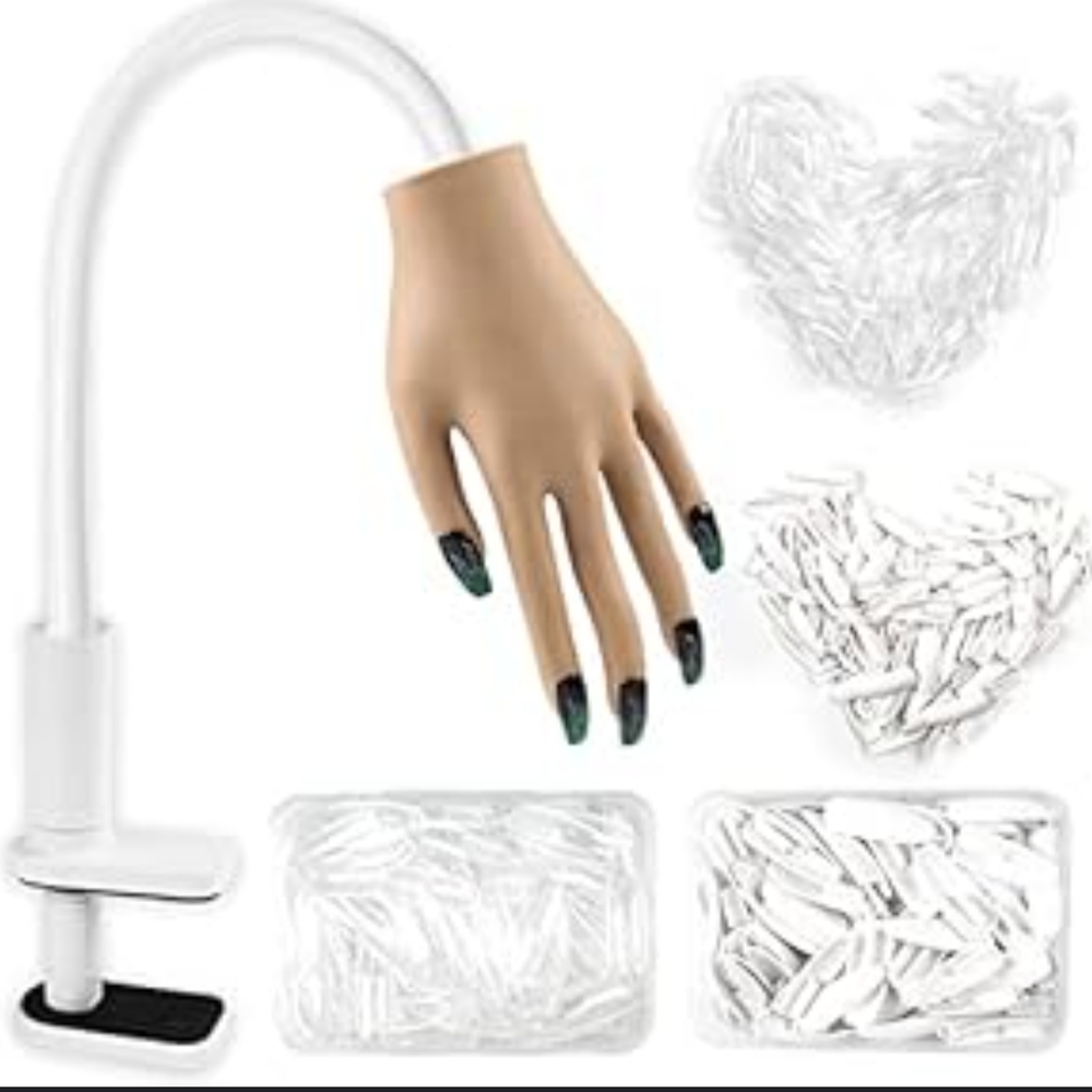 Mannequin Hand with Nail Display And Tons Of Extras